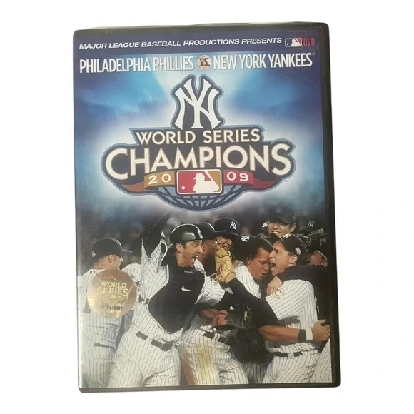 MLB 2009 World Series Yankees Vs Phillies DVD - Picture 1 of 4